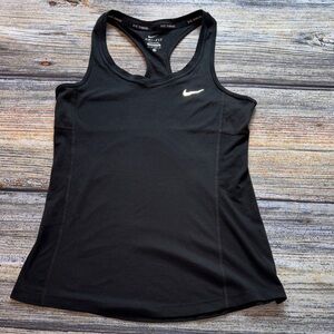 Nike Women's Black Dri-FIT Tank Top